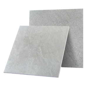 Carreaux de sol en porcelaine rustique antidérapants 600X600mm, motifs de <span class=keywords><strong>pierre</strong></span> de marbre gris mat pour murs, intérieur et extérieur, carreaux de salle de bain - Product Image 2