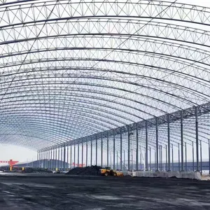 Steel Structure Warehouse Prefabricated Building Steel Shed JDM Rich Light CLASSIC Channel Hot PVC Wall Window Frame Surface ISO