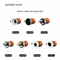 Spots LED encastrés IP20 pour intérieur, spot de plafond 12W, design anti-éblouissement profond, COB, spots LED pour salon
