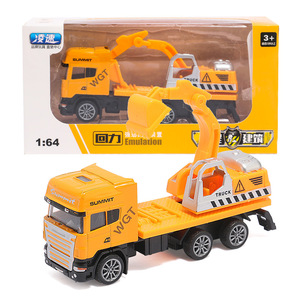 Camión de Bomberos de Juguete a Escala 1:64 con Ruedas de Aleación y Función de Retroceso, Juguete Móvil para Niños y Bebés, Juguetes Promocionales - Product Image 5