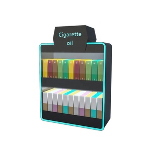 Vitrina para bolígrafos Rechi Toba, vitrina con iluminación LED, mostrador de electrónica TobaShop, vitrina acrílica de mostrador - Product Image 1