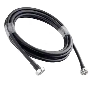 Cable Coaxial Rf de 50 Ohm, 1/4 ", 1/2", superflexible, 1/2Sf, 1/2, Cable de puente de 4,3-10-4,3-10, 6 M, 3M