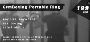 FightBro FPR Portable Mini <span class=keywords><strong>Ring</strong></span> Boxing - Product Image 6
