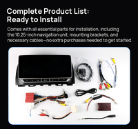 Écran Android 13 de 10,25 pouces avec Carplay Auto pour MAZDA CX-5 2013-2015, navigation GPS, 4 Go de RAM, 64 Go de ROM, autoradio FM AM, moniteur de voiture