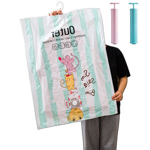 <span class=keywords><strong>Sac</strong></span> de compression sous vide suspendu anti-poussière et facile à ranger avec pompe électrique et fermeture latérale - Product Image 1