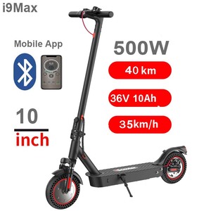 สกู๊ตเตอร์ไฟฟ้า EU IScooter รุ่น I9/i9Max/iX3/iX4/iX5S/iX6/iX7Pro/iX8/i12/F2/F3 แบบพับได้ โครงอะลูมิเนียม แบตเตอรี่ลิเธียม รับน้ำหนักได้ 150 กก. สำหรับผู้ใหญ่ - Product Image 6