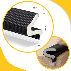 Guarnizione Moderna e Resistente per Finestre e Porte in Schiuma PU, Tipo a Fessura, Ecologica, Impermeabile, Insonorizzante e Antivento - Product Image 3