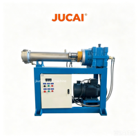 Extrudeuse à froid Jucai pour tuyaux en silicone, câbles en caoutchouc, joints d'étanchéité et bandes en caoutchouc, automatique et économe en énergie