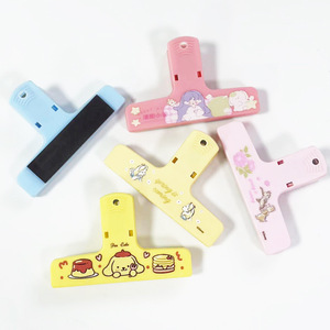 Plastic Memo Clips 10Cm Magnetic Multi Color For Journals And Snacks - Product Image 1