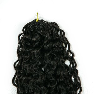 Extensions per Capelli Umani Grezzi Birmani 15A, 100% Capelli Umani, Pre-Looped, Nodi Invisibili Senza Nodo, Possono Essere Tinti e Decolorati - Product Image 6
