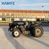 Petite ferme 50-100hp 4wd pelouse tracteur de jardin démarreur électrique mini serre tracteur
