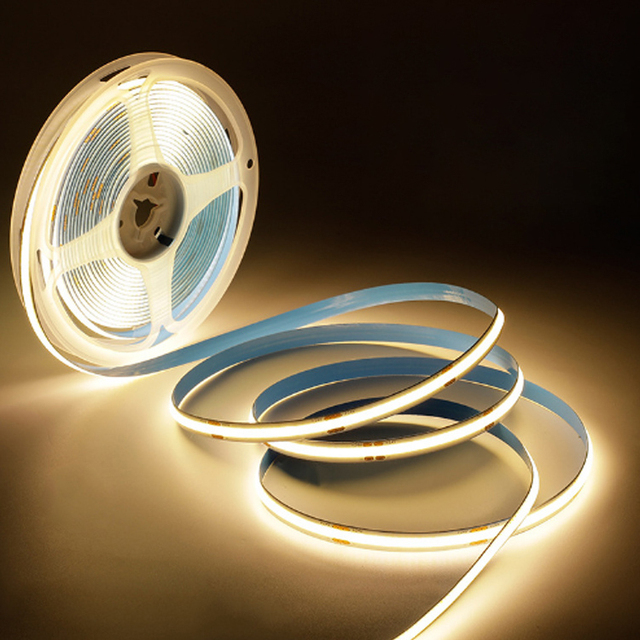 Wholesale Cob Led Strip Light 24V 8MM 320Led/m Cri 90 95 Customizable Waterproof IP65 IP67 IP68 Flexible Tiras Led Cob