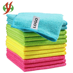 Thấp moq biểu tượng tùy chỉnh nhanh chóng-khô mỏng nội thất phụ kiện chi tiết 30*30cm 200gsm vải đánh bóng sợi nhỏ khăn cho xe - Product Image 1