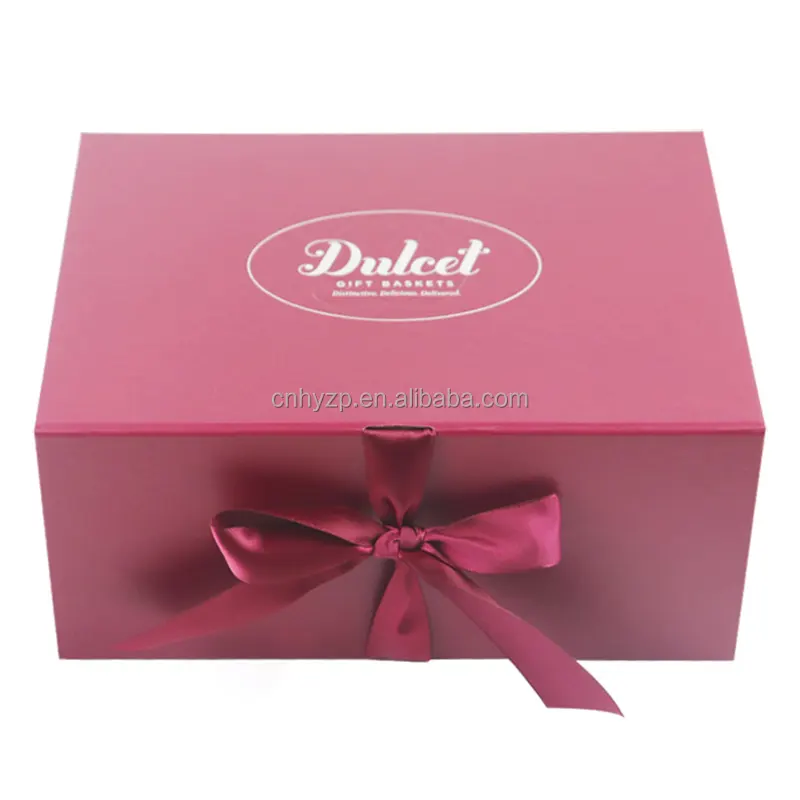 경쟁력있는 가격 마그네틱 닫기 결혼 선물 상자 리본 꽃다발 꽃 상자