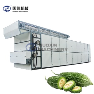 เครื่องอบแห้งแบบสายพานตาข่ายสำหรับหั่นรากบัวและผักโขมน้ำจากโรงงานจีนที่ผ่านการอบแห้ง - Product Image 1