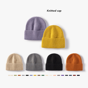 Wholesale Winter Hats <strong>Custom</strong> logo <strong>Beanie</strong> Knit Hats 3d Embroidery logo Men Women Fashion Customized <strong>Beanies</strong> Cap - Product Image 6