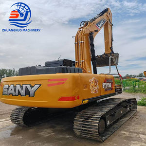 Muchas excavadoras Sany usadas de alta calidad, excavadora Sany SY215C a bajo precio, excavadora sobre orugas Sany SY215C usada Original a la venta - Product Image 4