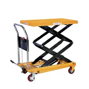 Hot sale hydraulic low profile electric lift table cart