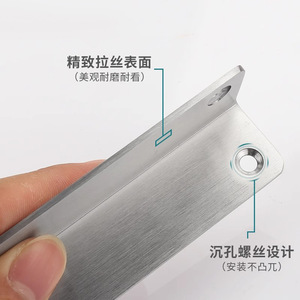 เหล็กฉากสแตนเลสแบบเรโซแนนซ์ 90 องศา สำหรับยึดชั้นวางเฟอร์นิเจอร์ - Product Image 4