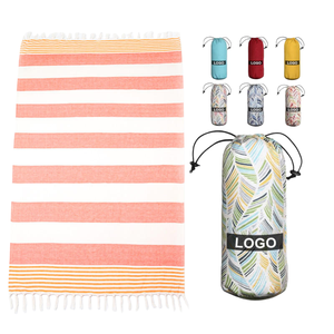 Fouta Turca Premium Leggera - Asciugamano da Spiaggia e Hammam Senza Sabbia - Product Image 5