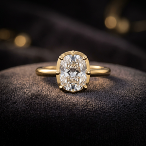 Anillo de Diamante Cultivado en Laboratorio con Corte Cojín, Plata de Ley 925, Oro de 9K, 14K, 18K, Joyería Fina para Mujer, Compromiso y Boda - Product Image 3
