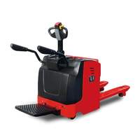 MIMA 2500kg Elektrischer Palettenhubwagen Handtruck RWD Blei-Säure-Batterie 1150x170mm Gabelgröße Vollgummi/Polyurethan-Reifen für Lager