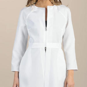 เสื้อโค้ทสำหรับหมอและพยาบาลเสื้อโค้ทสำหรับโรงพยาบาลแขนยาวดีไซน์ตามสั่ง - Product Image 6