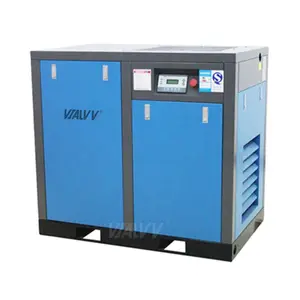 low noise oil free air compressor 22kw 30hp 25hp dc power vacuum pump oil-free water lubricated screw air compressor