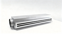 Diffuseur linéaire à fentes pour la ventilation et la climatisation avec boîte de plénum pour système CVC