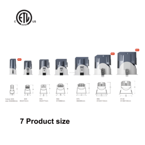 Luminaria LED Empotrable en Techo de 4 Pulgadas con Selección de Color 3 CCT, Construcción de Aluminio IP65, Regulable con Control Remoto y Caja de Conexiones - Product Image 2