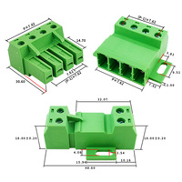 Fil bout à bout sans soudure à courant élevé pour câbler le bornier mâle et femelle avec moelle fixe 7.62MM