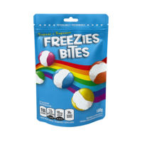 Sachet d'emballage personnalisé pour bonbons, refermable avec fermeture éclair, pochette verticale de qualité alimentaire pour bonbons gélifiés, sachet en Mylar anti-odeur