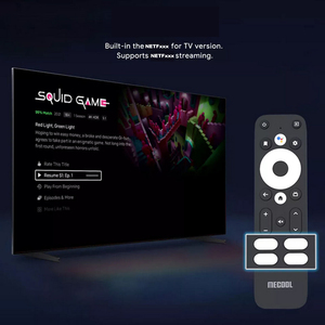 Mecool KM2 cộng với Amlogic s905x4 Quad Core Wifi ATV hộp 5g thông minh <span class=keywords><strong>Android</strong></span> 11 TV Hộp 16GB điều khiển Remoto GT phương tiện truyền thông <span class=keywords><strong>V8</strong></span> Nova 2 GB 4k - Product Image 5