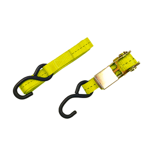 Sangle d'arrimage à cliquet en polyester de 25 mm (1 pouce) 800 kg de qualité supérieure avec crochet en <span class=keywords><strong>S</strong></span> certifié CE pour le transport de marchandises - Product Image 6