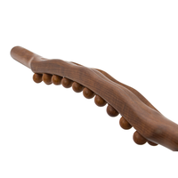 Guasha Wood Stick Outil de massage Masseur de drainage lymphatique pour la mise en forme du corps Outils Gua Sha pour la jambe arrière