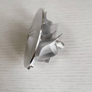 PTE55 55.00/76.20mm A22255-102.<span class=keywords><strong>Rev</strong></span> 0 00411 7 + 7 lames, fraisage en pointe, turbocompresseur fraisage/aluminium 2618/roue de compresseur à billettes - Product Image 4