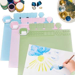 Tapis de Peinture en Silicone pour Enfants, Jouet Créatif DIY, Planche à Dessin Éducative, Tapis de Gribouillage – Offre Spéciale - Product Image 6