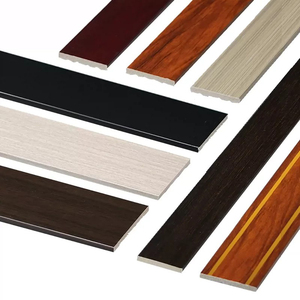 Plinthe moderne en bois massif moulée en MDF <span class=keywords><strong>blanc</strong></span> PU PS plinthe moulée pour application hôtelière - Product Image 1