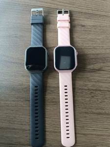 Montre intelligente carrée étanche IP68 avec lampe de poche, température, lecteur de musique, suivi d'activité, montre intelligente - Product Image 4