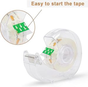 Cinta Adhesiva BOPP Transparente Personalizada, Rollo de Película Impermeable Cristalina, Dispensador de Recarga de Celotape - Product Image 5