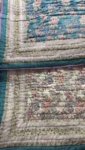 Colcha Kantha de Diseño de Lujo, Diseño Jaipuri, Colcha con Estampado de Bloques, Colcha de Algodón con Estampado Étnico Hecho a Mano para Decoración de Hoteles - Product Image 5