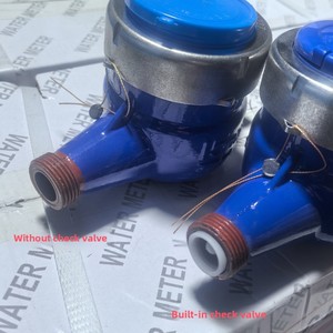 Compteur d'eau chaude et froide domestique de type rotatif, compteur d'eau chaude et froide domestique à aubes rotatives tout en cuivre - Product Image 5