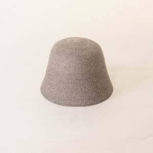 Chapeau de paille tressé simple et pliable en papier fin, nouvelle mode 2023, chapeau de soleil pour femme, protection solaire, idéal pour les voyages printemps-été - Product Image 4