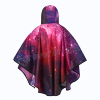 Imperméable entièrement imprimé Imperméable Imperméable Léger sur mesure Imperméable Cape Chapeau