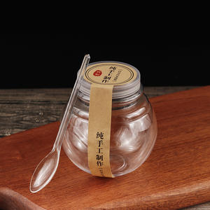 Conteneurs ronds vides de 160ml, pour Pudding, jardin, yaourt, gelée, crème glacée, bouteille, avec couvercle, récipients - Product Image 2