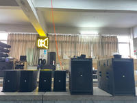 Système de sonorisation de mode d'usine en gros 10 ''CVR Active Powered Line Array