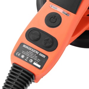 Sander orbital aléatoire sans balais <span class=keywords><strong>Pro</strong></span> 5 vitesses avec 4000-10000 tr/min et cordon en caoutchouc de 5 m pour une utilisation flexible, machine à poncer - Product Image 4