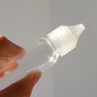 Flacon compte-gouttes en plastique PET de 15 ml et 30 ml pour l'huile liquide