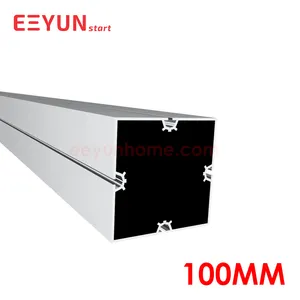 Customizable Manufacturer 10CM 6063 6061 Supporting Bar Extrusion Aluminum Profile Frames For Exhibition Trade Show