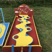 Juego de Carreras de Habilidad Interactivo de Madera para Carnaval, Alquiler de Equipos de Diversión para Eventos en Parques y Centros Comerciales
